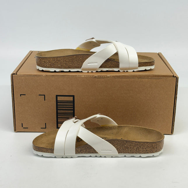 Birkenstock Women’s Yao Balance Sandal White Size 6 New Without Box