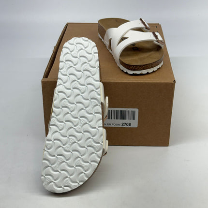 Birkenstock Women’s Yao Balance Sandal White Size 6 New Without Box