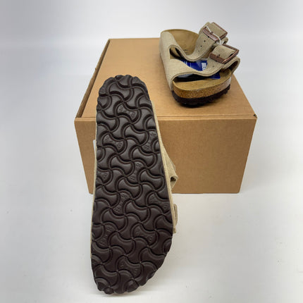 Birkenstock Women’s Arizona Suede Leather Sandals Size 4 Regular New Open Box