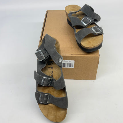 Birkenstock Women’s Linnea Sandals Gray Size 8 New Without Box