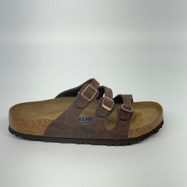 Birkenstock Women’s Florida Soft Footbed Sandals Habana Size 5 New Without Box