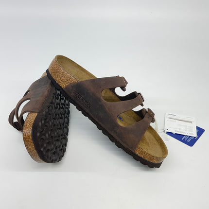 Birkenstock Women’s Florida Soft Footbed Sandals Habana Size 5 New Without Box
