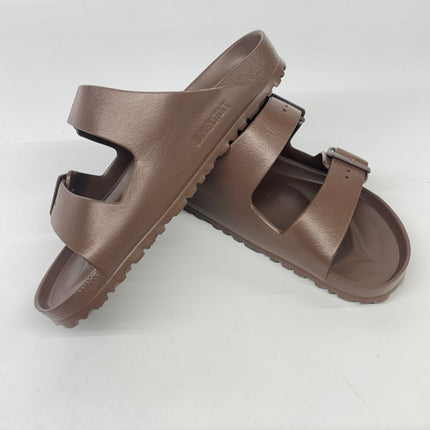 Birkenstock Women’s Arizona Essentials EVA Sandals Roast Brown Size 8 New Without Box
