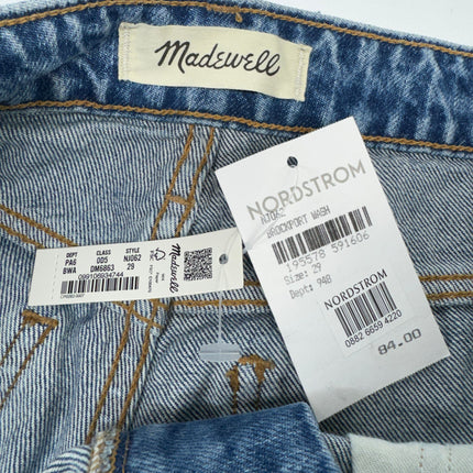 Madewell Women’s Brockport Wash Denim Shorts Size 29 New