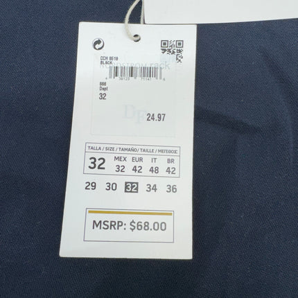 Denim & Flower Ricky Singh Men's Slim Pants Black Size 32 New