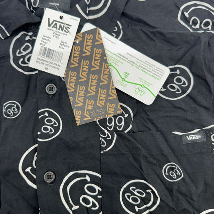 Vans Wilde Woven Black Shirt Size M New