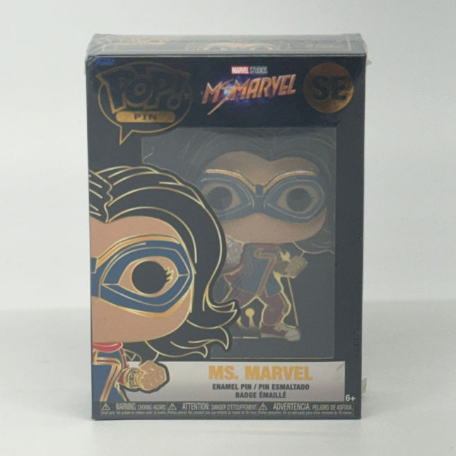 Funko Pop! Pin Ms. Marvel Enamel Pin SE – New