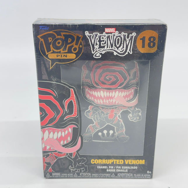 Funko Pop! LF POP PINS LPP Marvel Venom Corrupted Chase Group Enamel Pin – New