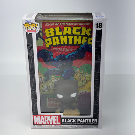 Funko POP! Comic Cover Marvel: Black Panther Vinyl Figure – New