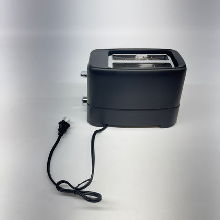 KitchenSmith by Bella 2 Slice Toaster Black 750W Compact New