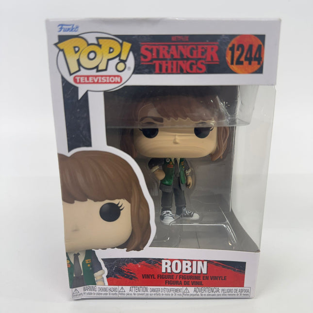 Funko POP! Stranger Things Robin 1244 Vinyl Figure New