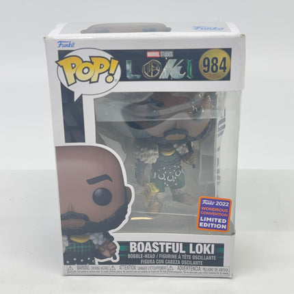 Funko POP! Boastful Loki 984 Marvel Loki Series Vinyl Figure New