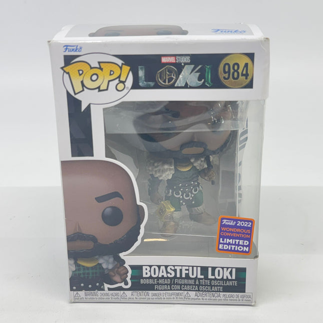 Funko POP! Boastful Loki 984 Marvel Loki Series Vinyl Figure New