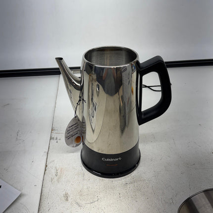 Cuisinart Classic 12 Cup Percolator Stainless Steel Open Box