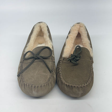 UGG Corvin Loafer Moccasin Slippers Brown Suede Size 9 New without Box