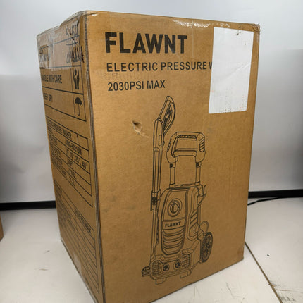 Electric Pressure Washer 2030 PSI with 26FT Hose & 4 Nozzles Green New