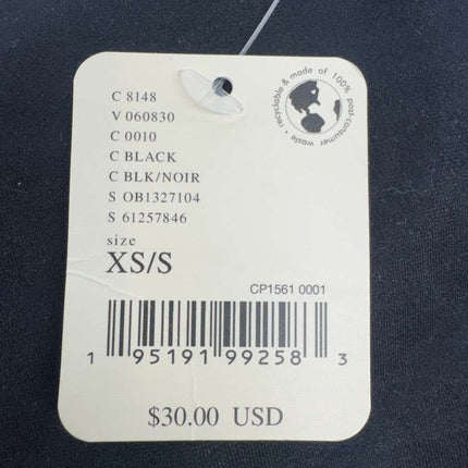 Free People Seamless V-Neck Cami Black Size XS/S New