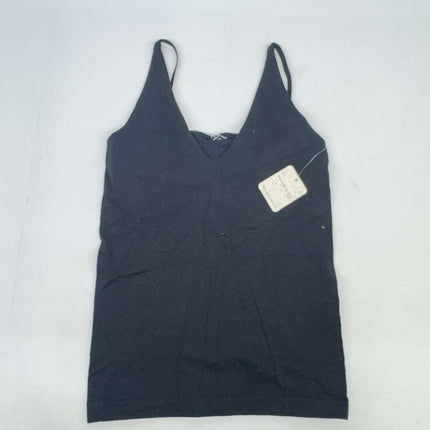 Free People Seamless V-Neck Cami Black Size XS/S New