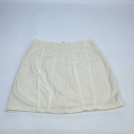 Free People We The Free Cheesecake Mini Skirt Ivory Size 8 New with Light Imperfection