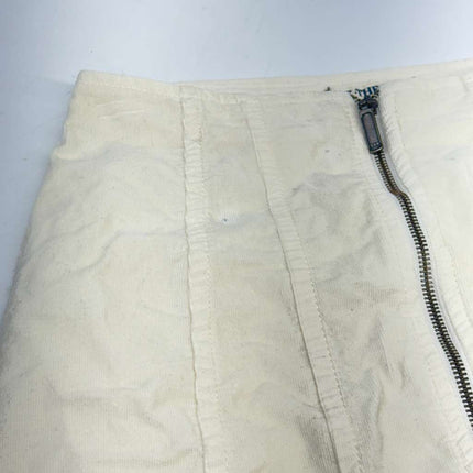 Free People We The Free Cheesecake Mini Skirt Ivory Size 8 New with Light Imperfection