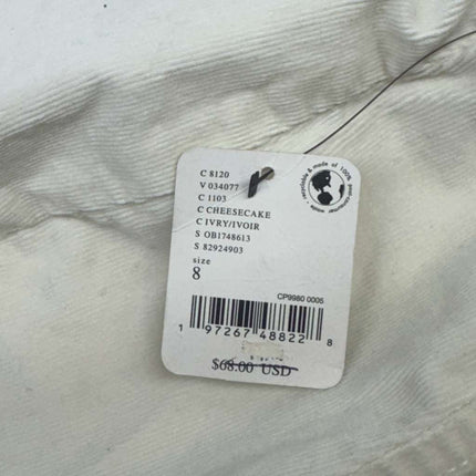 Free People We The Free Cheesecake Mini Skirt Ivory Size 8 New with Light Imperfection