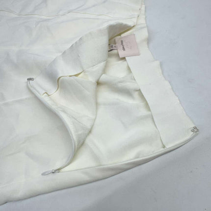 Cinq à Sept Cropped Branne Pant Ivory Size 12 New