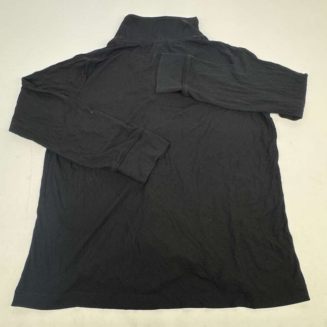 SKIMS Ribbed Button Front Lounge Top Black Size M New Without Tags