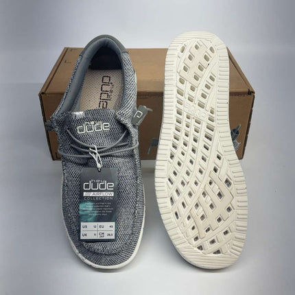 Hey Dude Wally Suede Men’s Lace-Up Loafers Size 12 New Without Box