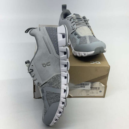 On Running Cloud Terry Women’s Sneakers Silver Size 5.5 New