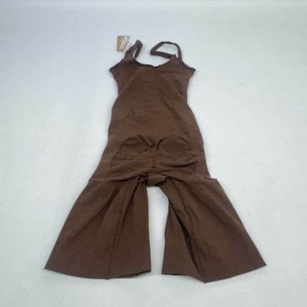 Skims Everyday Sculpt Mid Thigh Bodysuit Cocoa Size S New