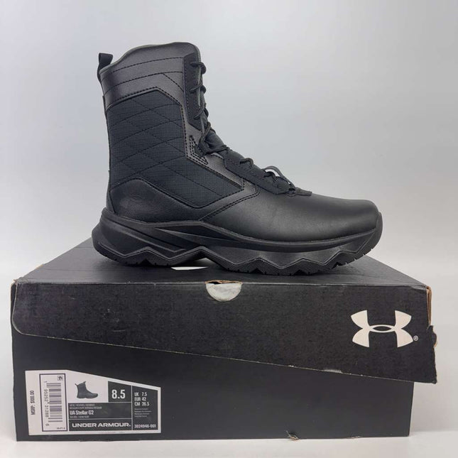 Under Armour Stellar G2 Tactical Boots Black Size 8.5,8 Men New