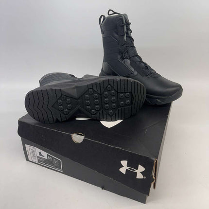 Under Armour Stellar G2 Tactical Boots Black Size 8.5,8 Men New