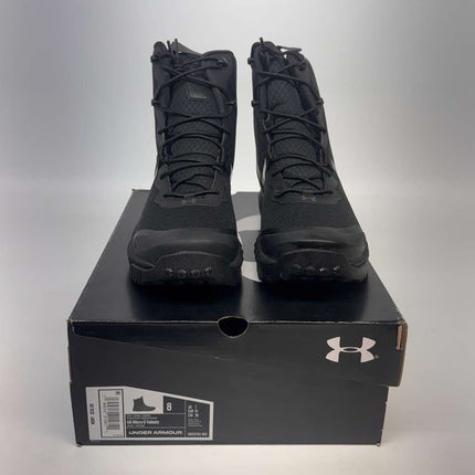 Under Armour Micro G Valsetz Tactical Boots Men’s Size 8 Black New