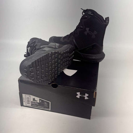 Under Armour Micro G Valsetz Tactical Boots Men’s Size 8 Black New