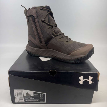 Under Armour Micro G Valsetz Zip Tactical Boots Size 8.5 Men's New
