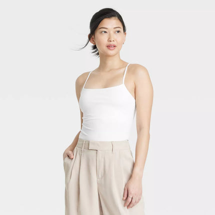Women's Easy Seamless Cami - A New Day™, New - White, Sizes S and XXL

