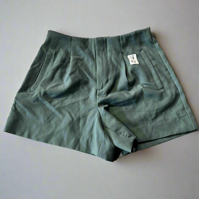 Women's High-Rise Tailored Shorts - A New Day™, Used, Green, Size 6