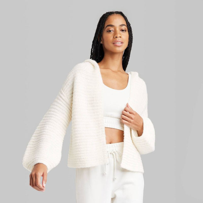 Women's Slouchy Sweater - Wild Fable™, New, Off-White