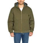 Woolrich Men's Canvas Hooded Jacket Green New Size L, XL, and 2XL