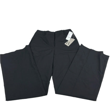 Worthington Trouser High-Rise Pants Black Size 4 New
