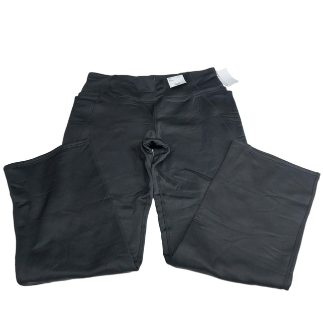 Xersion Slim Straight High-Rise Leggings Black Size XL New
