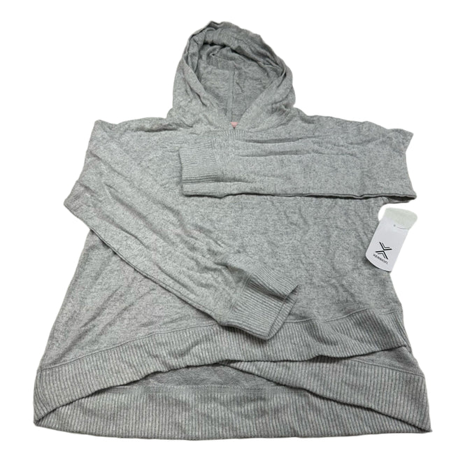 Xersion Women's Super Soft Hoodie - Heather Gray, Size 2XL - New
