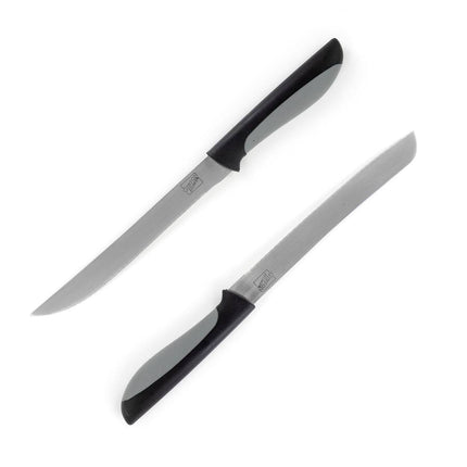 Gibson - Home Dorain 14 Piece Stainless Steel Cutlery Set with Wood Block