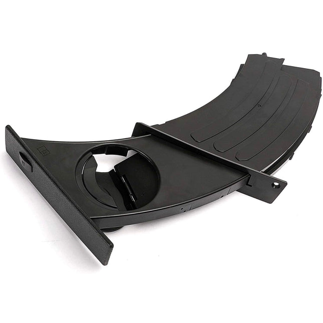 USTAR Black Left Cup Holder for BMW E60 E61, 2003-2009, sleek and durable replacement part”