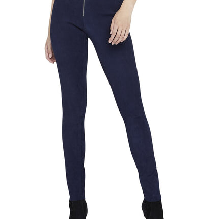 alice+olivia Women's Front Zip Suede Legging, New with Imperfection, Size 0
