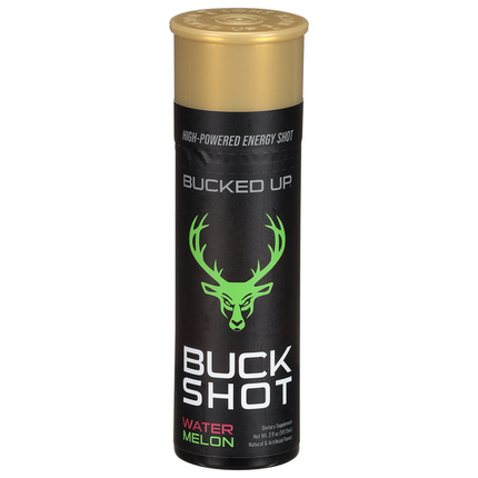 Buck Shot Energy Shot, Watermelon 1.9 Oz Exp. 09/2027