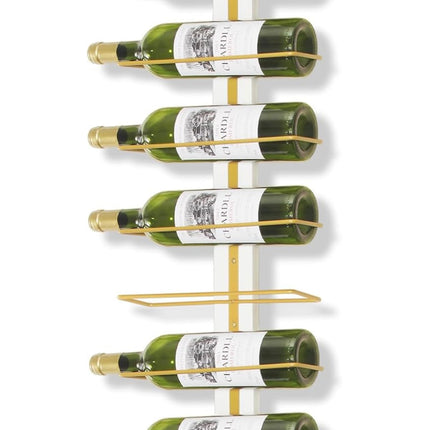 B4Life Wine Rack Wall Mounted for 9 Bottles, Open Box New