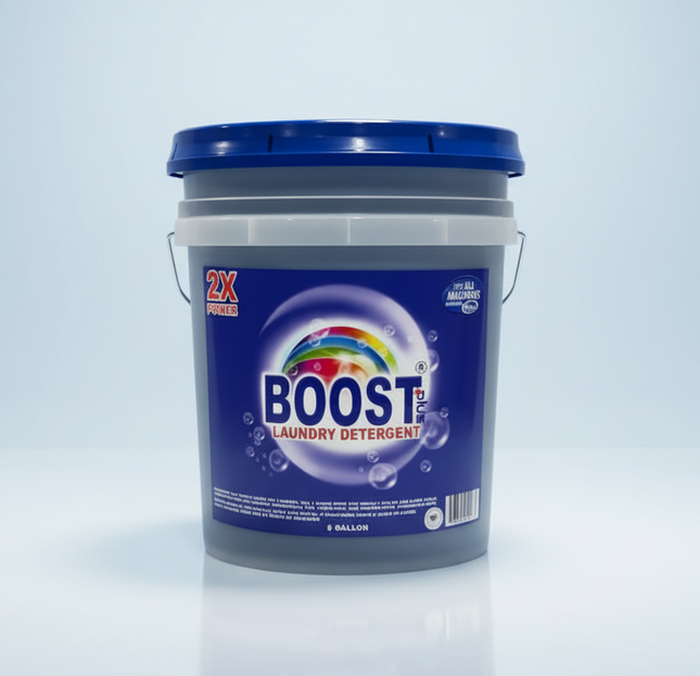 Boost 5 Gallon Blue Laundry Detergent