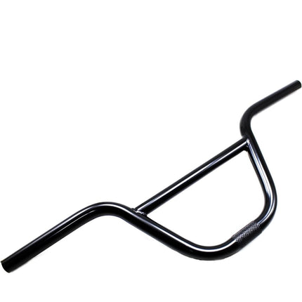  BMX Handlebar Swallow Shaped, high-carbon steel, 585mm length, 22.2mm diameter, black”