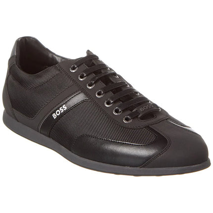 Men's Hugo Boss Stream Sneaker Black, Size 11, New